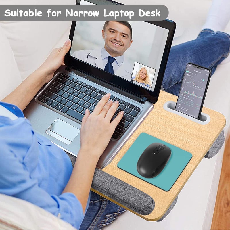 Dapesuom Small Mouse Pad  5 x 6 Inch Thick Rubber Premium-Textured Non-Slip Portable & Washable Mini Mouse Mat for Women Men Wireless Laptops Keyboard Tray Gaming Work Computer Office Travel  Green - Image 5